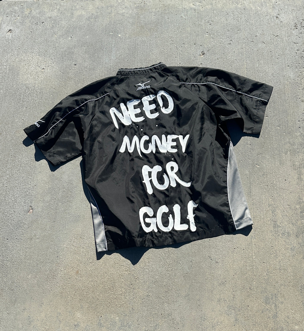 Mizuno Wind shirt “Need Money For Golf”