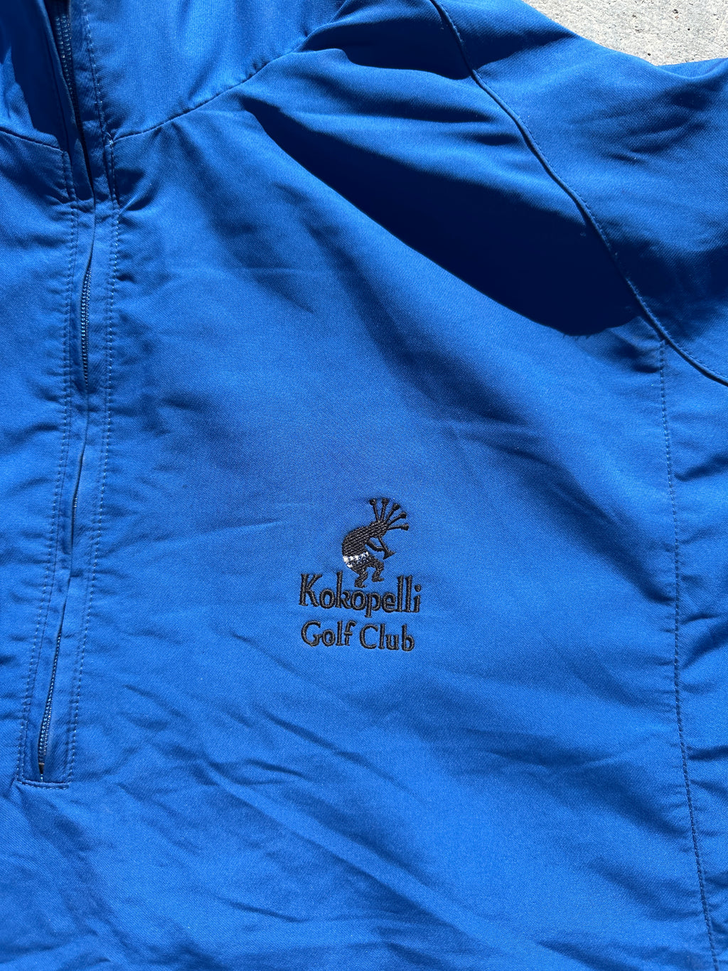 Nike Golf Blue “Need Money For Golf” Quater zip