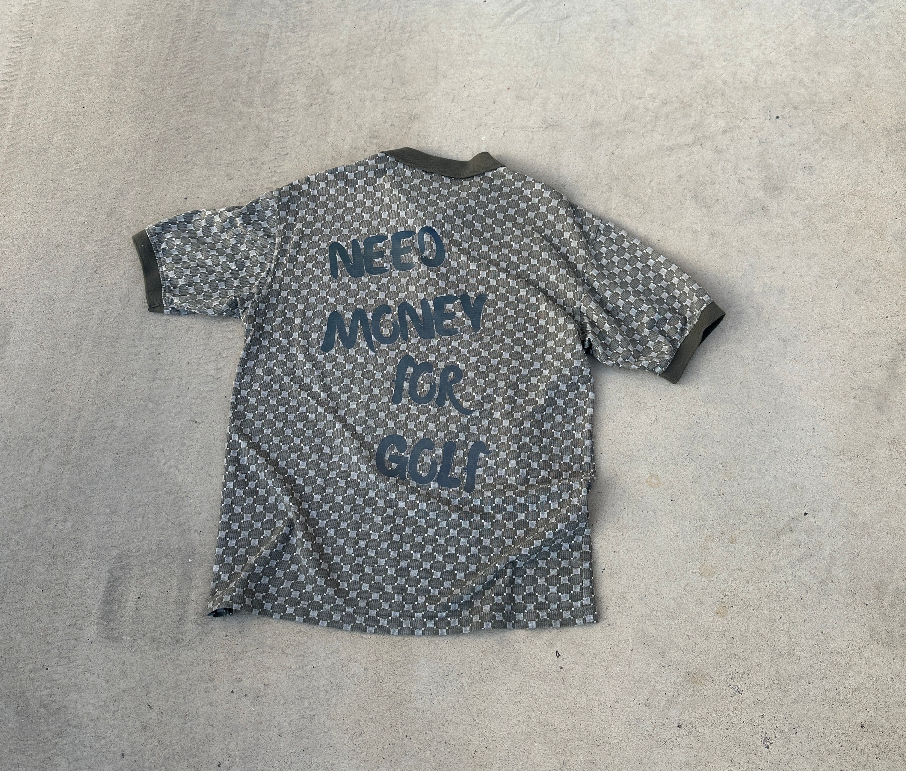 NWT Polo “Need Money For Golf”