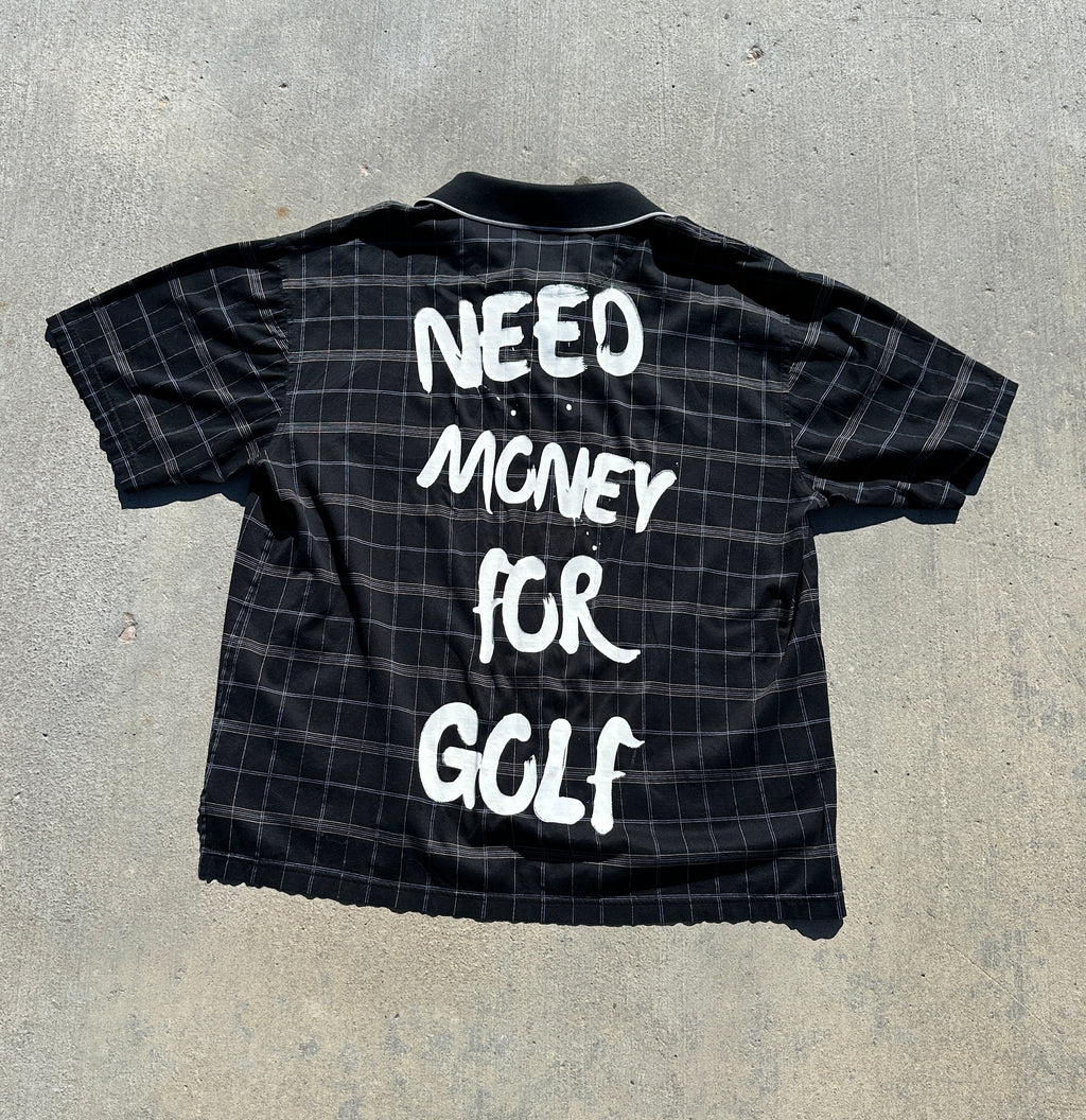 Tasso Ella “Need Money For Golf” Polo