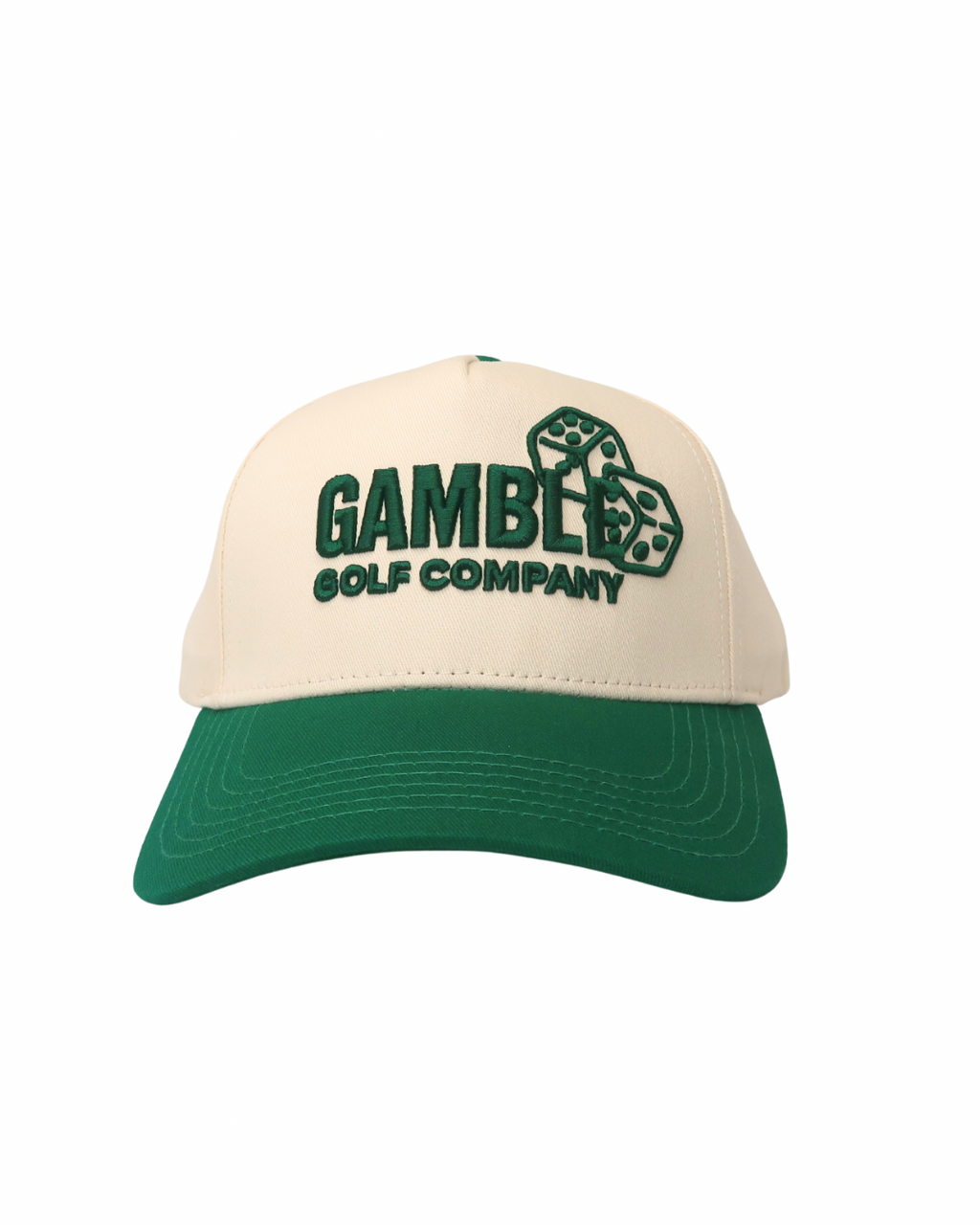 Canvas "Gamble" Hat in Fairway colorway